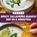 Jalapeño Ranch Dip Recipe