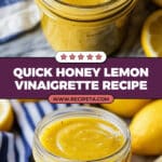 Honey Lemon Vinaigrette Recipe