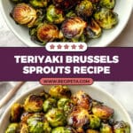 Teriyaki Brussels Sprouts Recipe