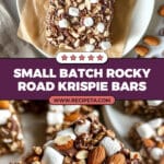 Rocky Road Rice Krispie Bars Recipe