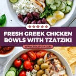 Greek Chicken Bowls Recipe