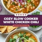 Slow Cooker White Chicken Chili Recipe