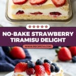 Strawberry Tiramisu Recipe
