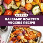 Balsamic Roasted Vegetables Recipe