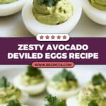 Avocado Deviled Eggs Recipe