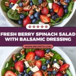 Berry Spinach Salad Recipe