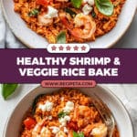Healthy Shrimp Rice Casserole With Veggies Recipe
