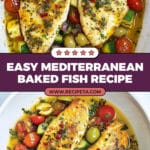 Mediterranean Baked Fish Recipe