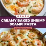 Baked Shrimp Scampi Pasta Recipe
