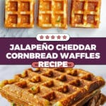 Jalapeño Cheddar Cornbread Waffles Recipe