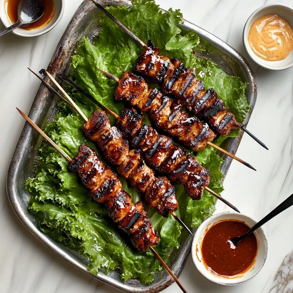 Grilled Thai Coconut Chicken Skewers Recipe - Recipe Image