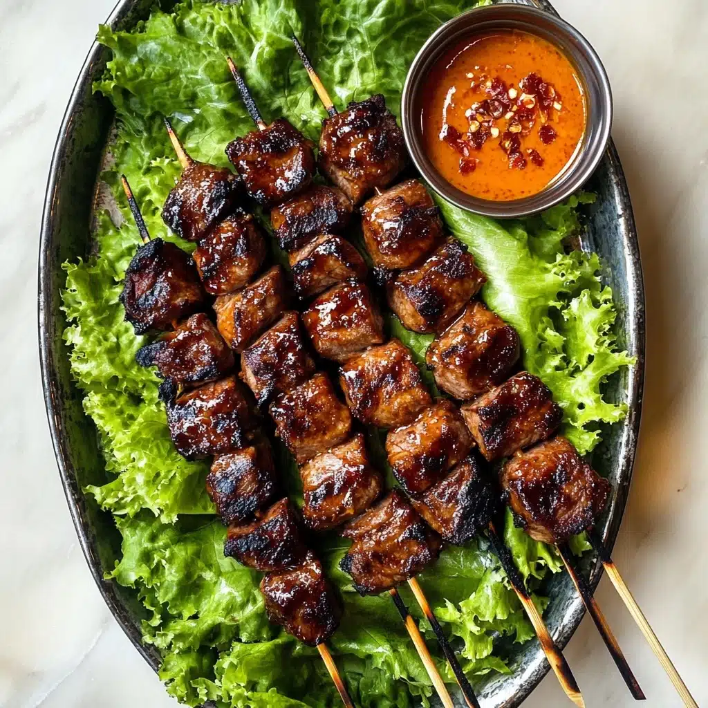 Grilled Thai Coconut Chicken Skewers Recipe - Recipe Image