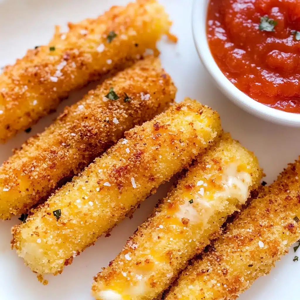 Air Fryer Mozzarella Sticks Recipe - Recipe Image