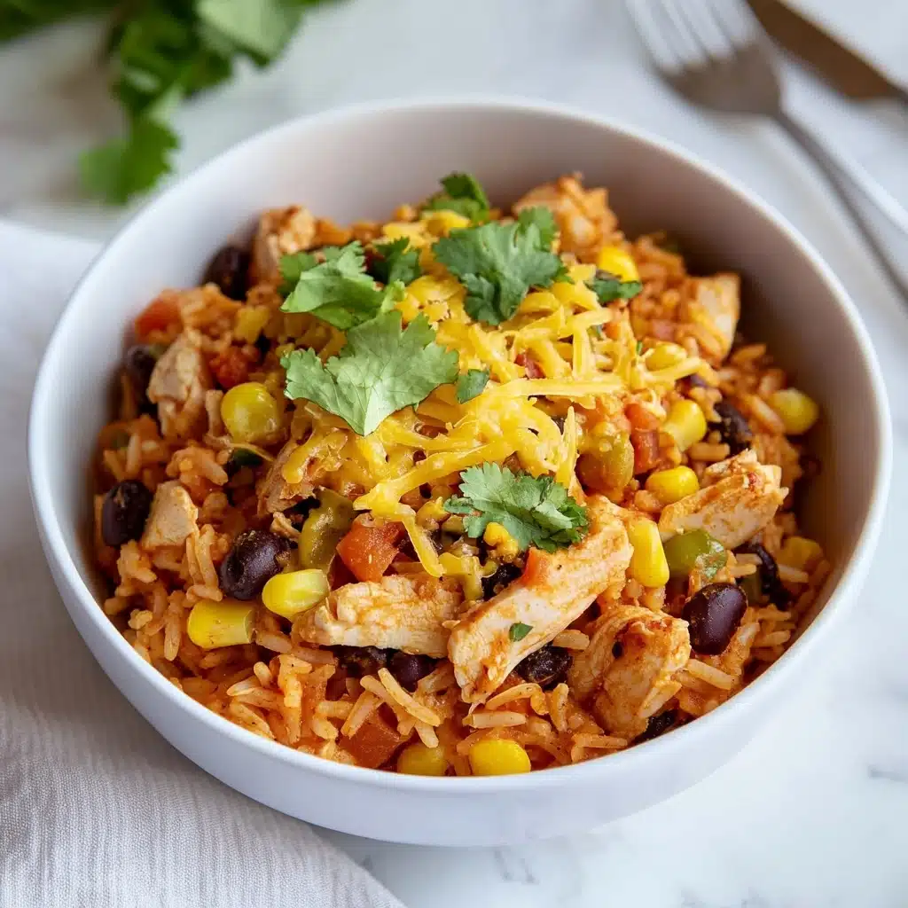 Instant Pot Weeknight Chicken and Rice Burrito Bowls Recipe - Recipe Image