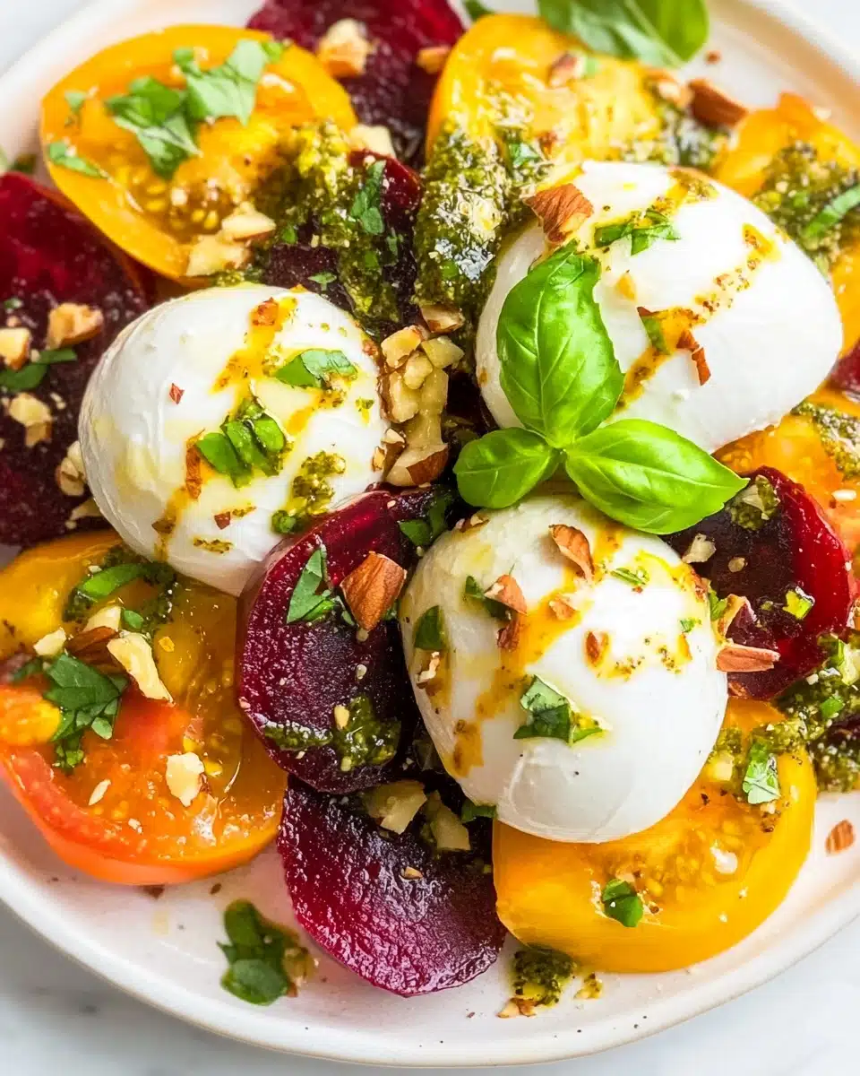 Easy Roasted Beet and Burrata Salad Recipe