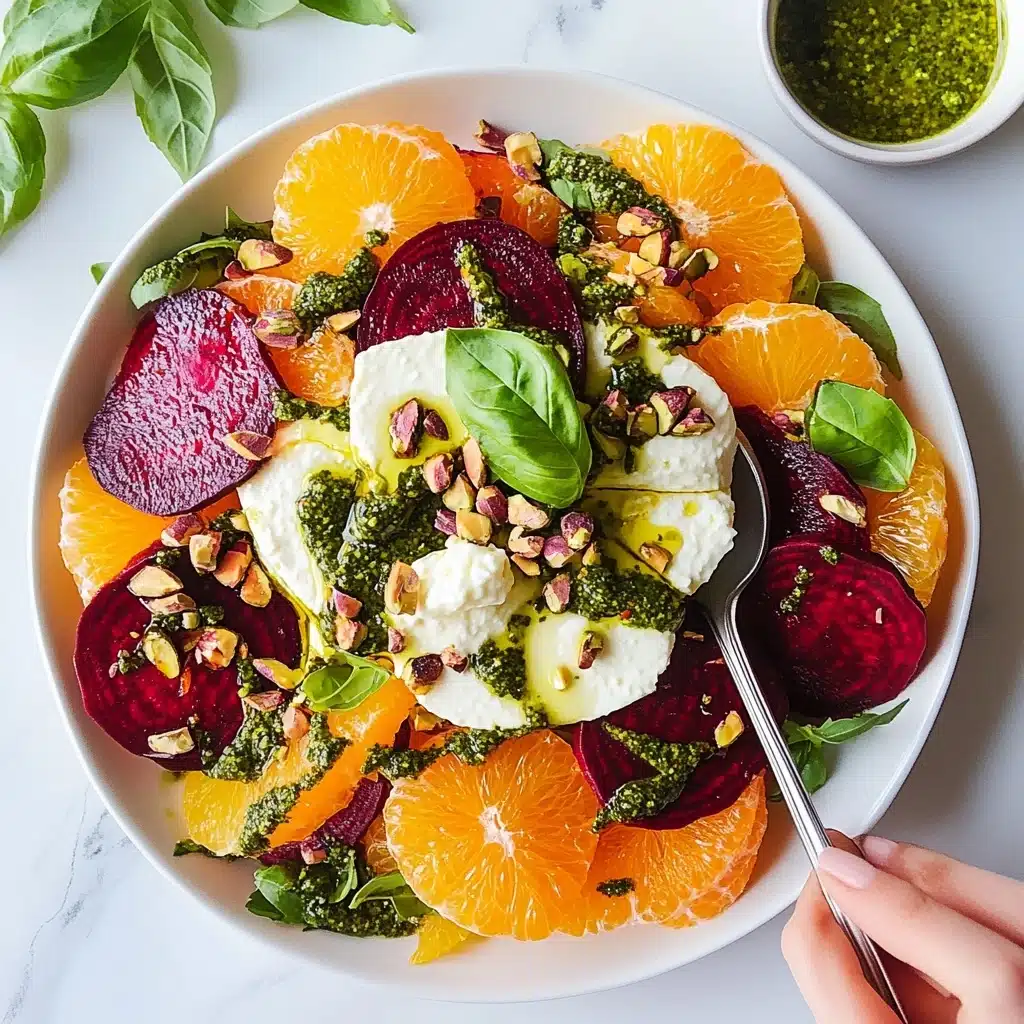 Easy Roasted Beet and Burrata Salad Recipe - Recipe Image