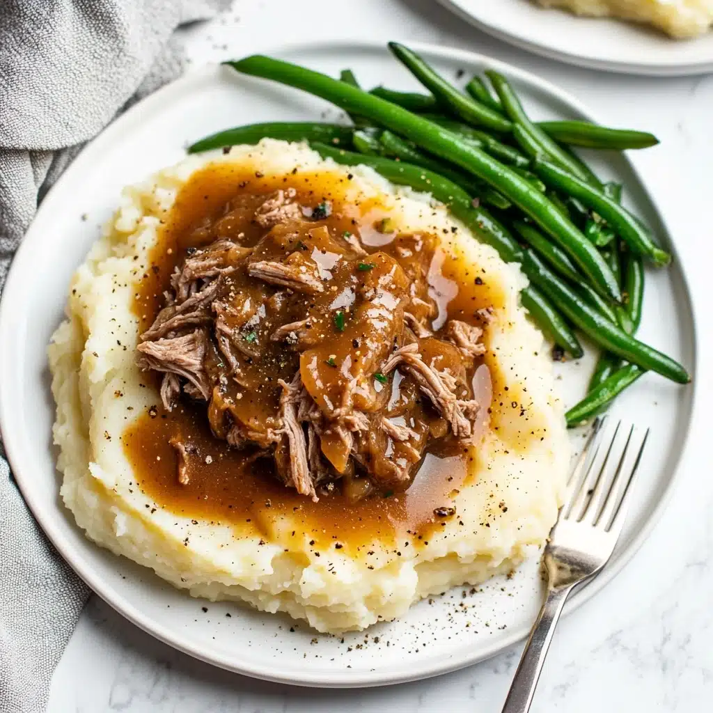 Instant Pot French Onion Pot Roast Recipe - Recipe Image