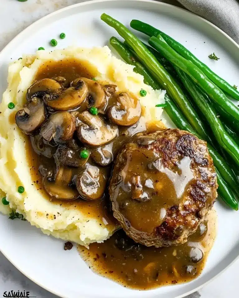 Bobby Flay Salisbury Steak Recipe