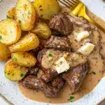 Steakhouse Pot Roast With Blue Cheese Gravy Recipe