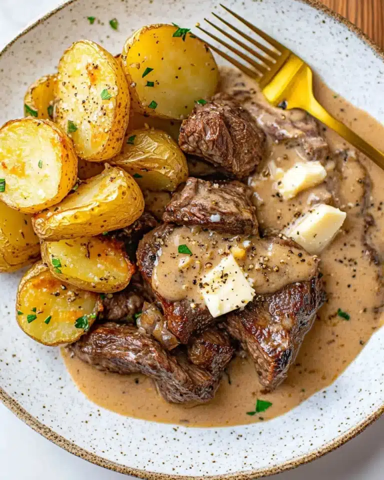 Steakhouse Pot Roast With Blue Cheese Gravy Recipe