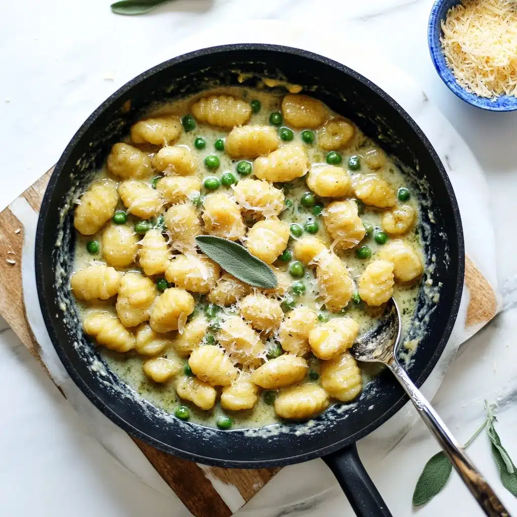 Sage Gnocchi with Cream Sauce Recipe - Recipe Image