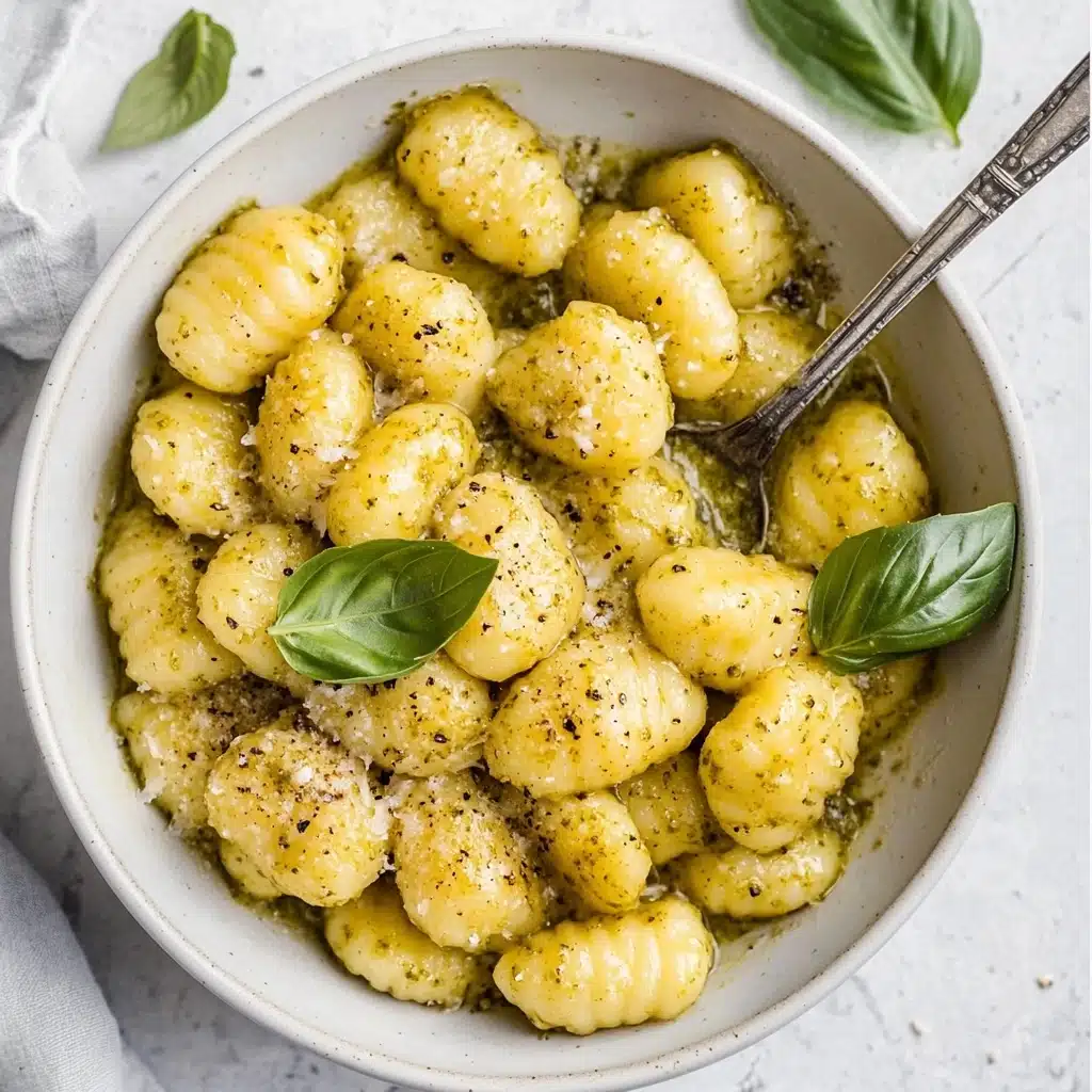 Creamy Pesto Gnocchi for Two Recipe - Recipe Image