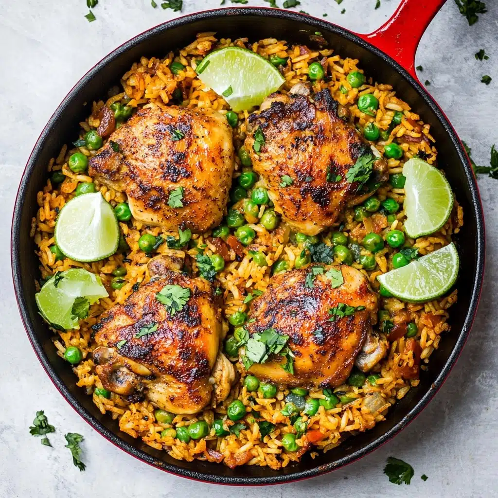 Mama's Puerto Rican Chicken and Rice (Arroz con Pollo) Recipe - Recipe Image