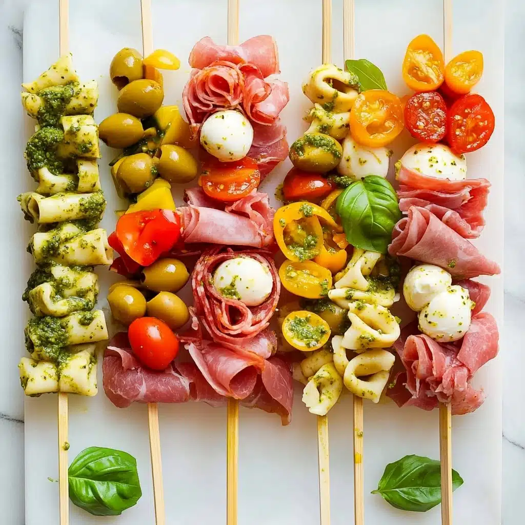 Antipasto Skewers Recipe - Recipe Image
