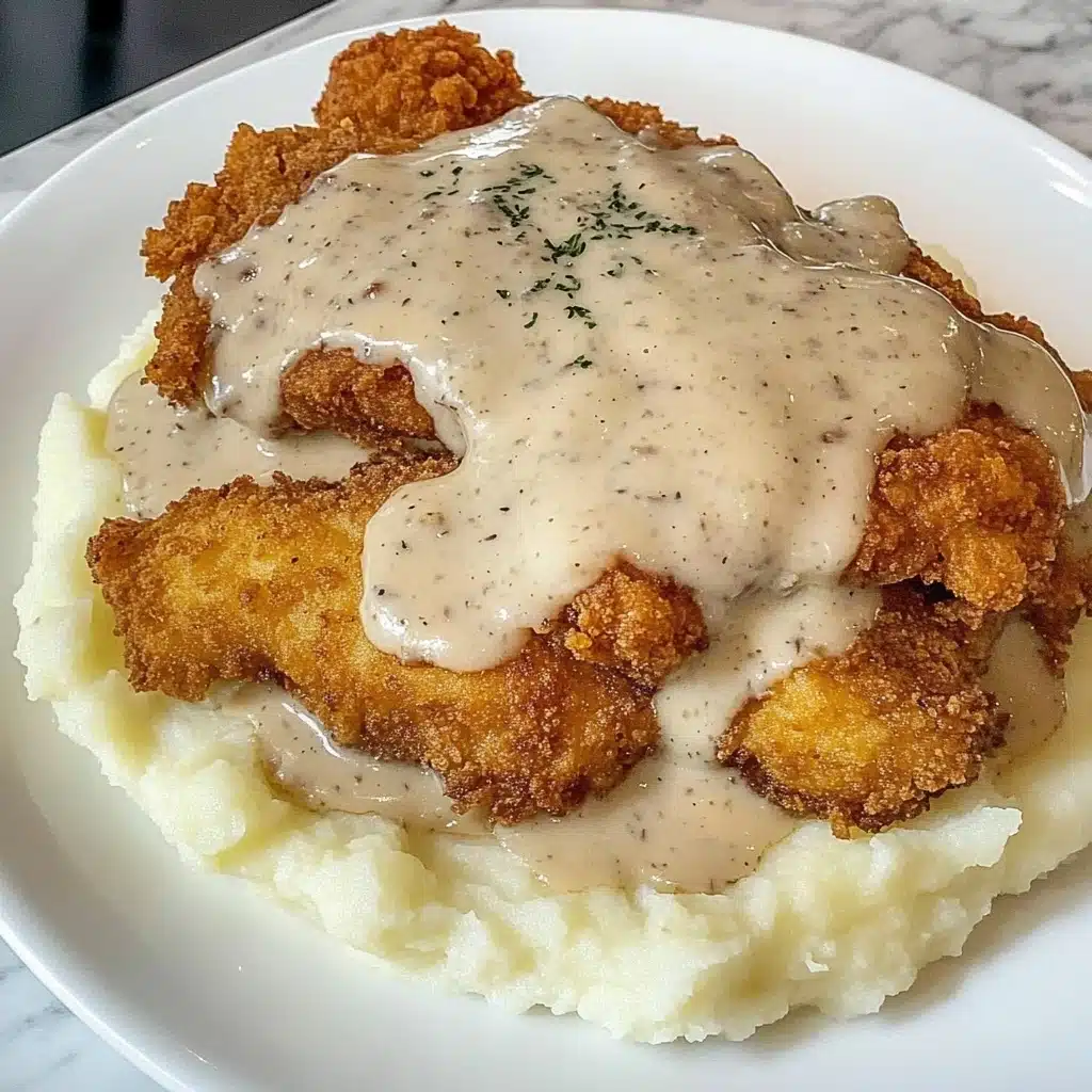 Country Fried Chicken and Gravy Recipe - Recipe Image