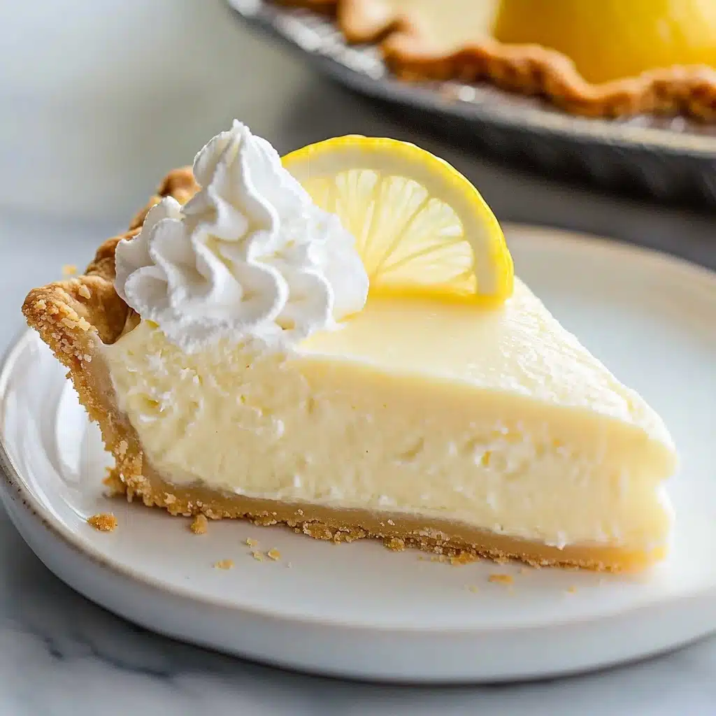 No-Bake Lemon Icebox Pie Recipe - Recipe Image
