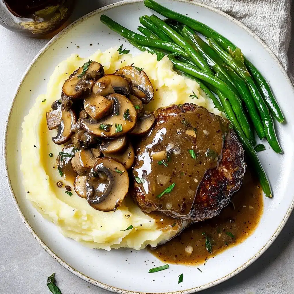 Bobby Flay Salisbury Steak Recipe - Recipe Image