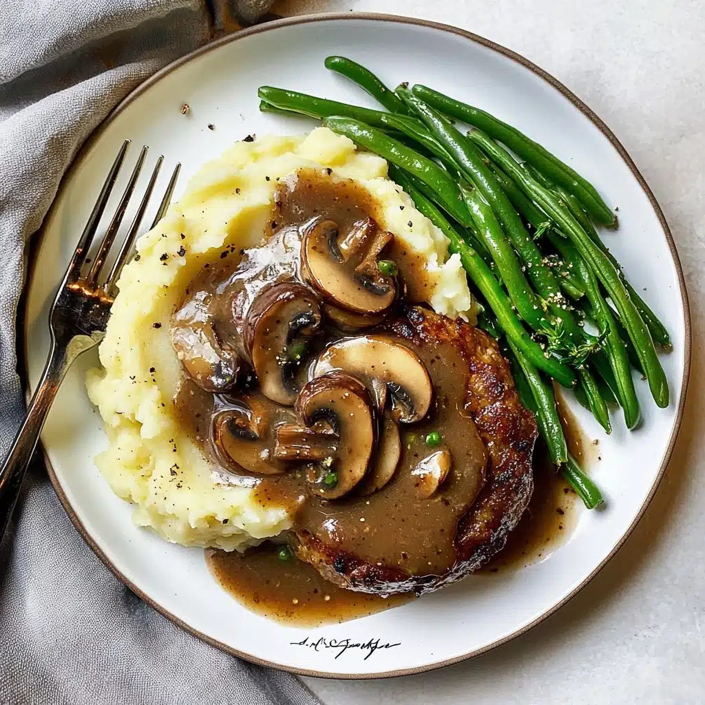 Bobby Flay Salisbury Steak Recipe - Recipe Image