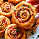 Pepperoni Pizza Pinwheels Recipe