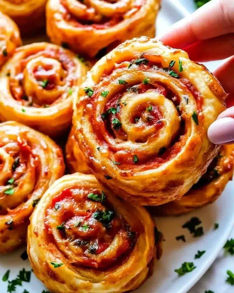 Pepperoni Pizza Pinwheels Recipe