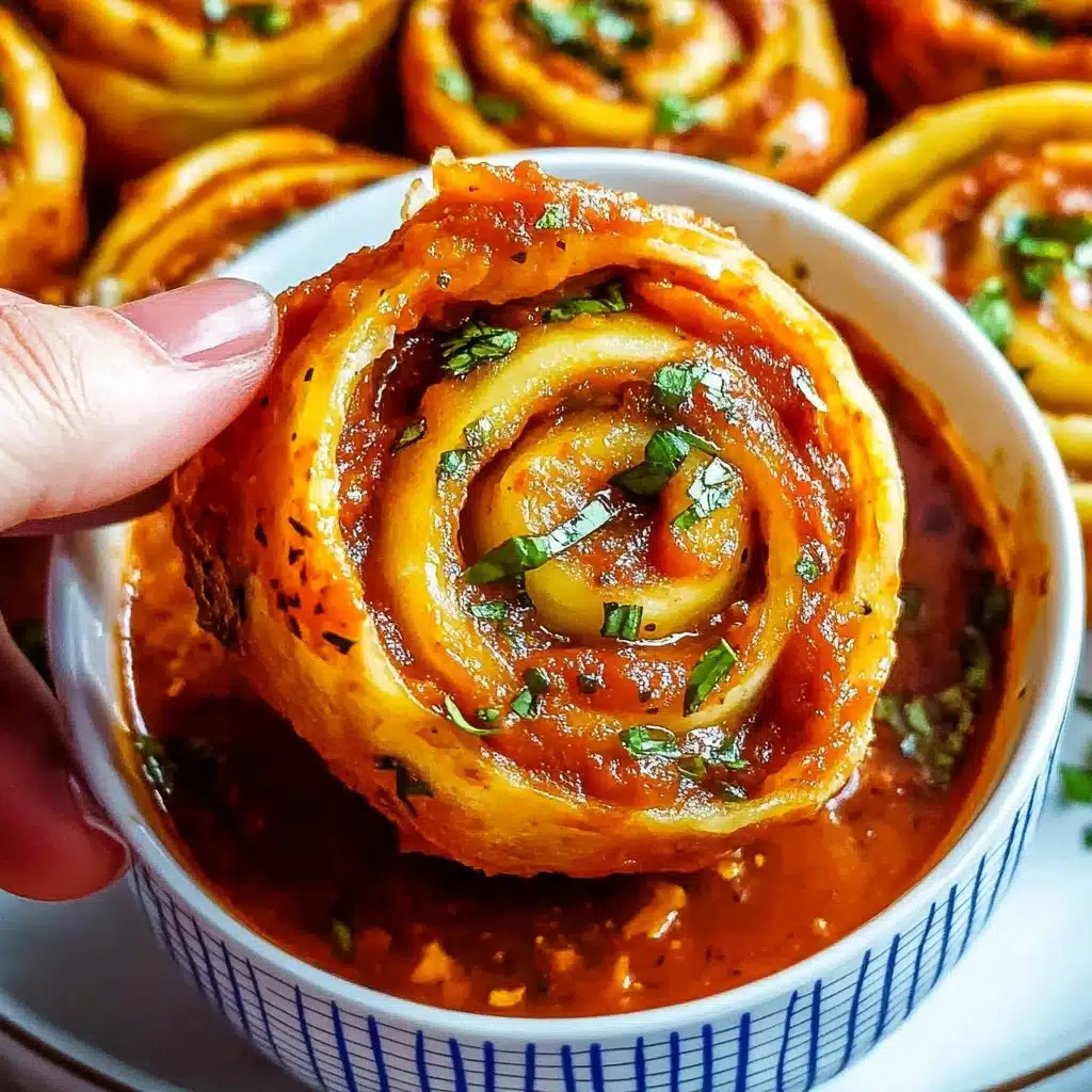 Pepperoni Pizza Pinwheels Recipe - Recipe Image