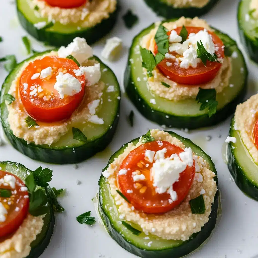 Mediterranean Cucumber Bites Recipe - Recipe Image