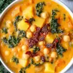 Creamy Tuscan Chickpea Soup Recipe
