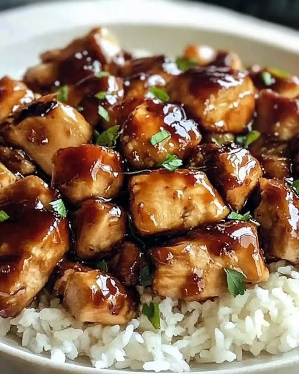 Bold Honey BBQ Chicken Rice Recipe