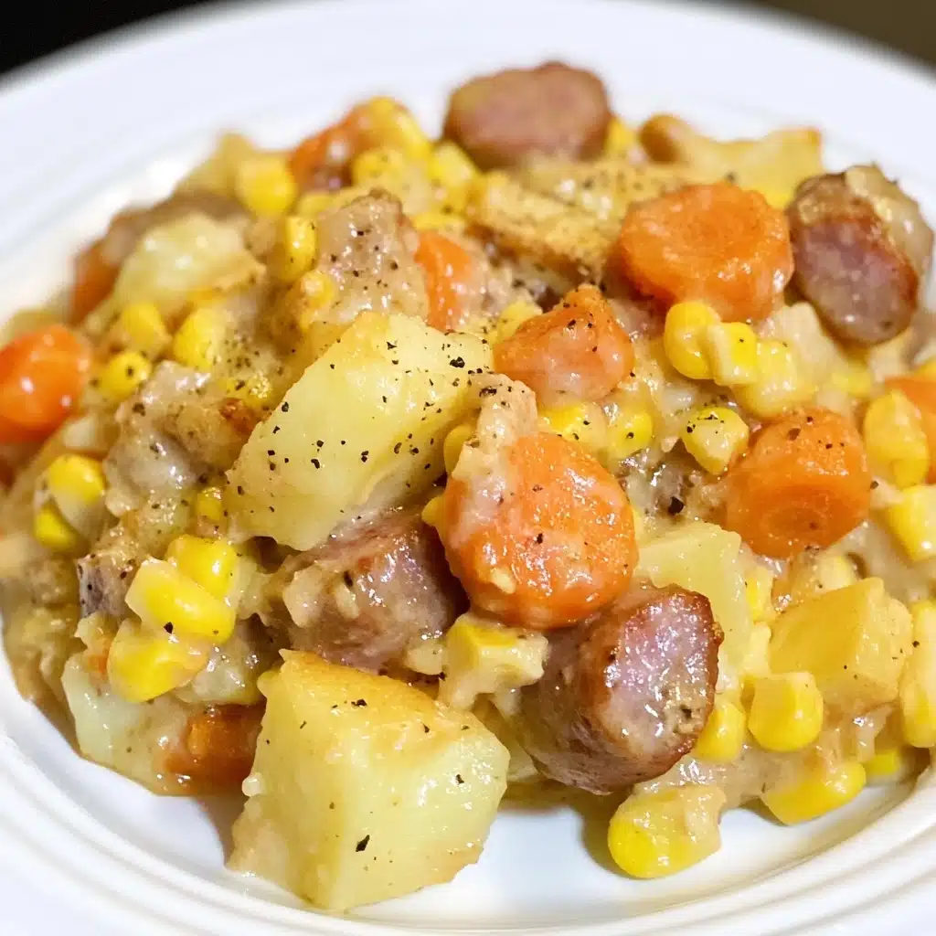 Instant Pot Sausage and Potato Casserole Recipe - Recipe Image