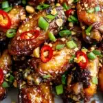 Sticky Lemongrass Chilli Air Fryer Chicken Wings Recipe