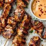 Bang Bang Chicken Skewers Recipe