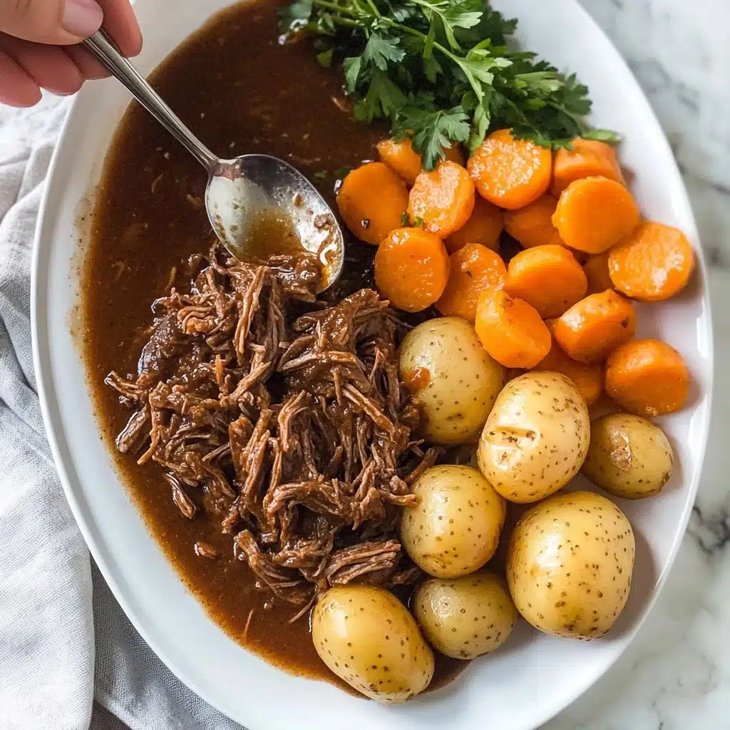 Instant Pot Pot Roast (with the BEST gravy!) Recipe - Recipe Image