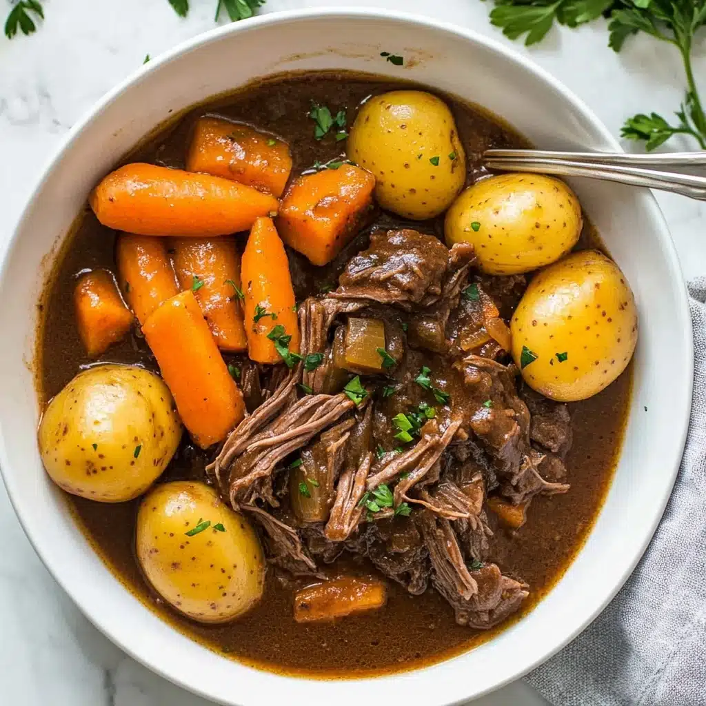 Instant Pot Pot Roast (with the BEST gravy!) Recipe - Recipe Image