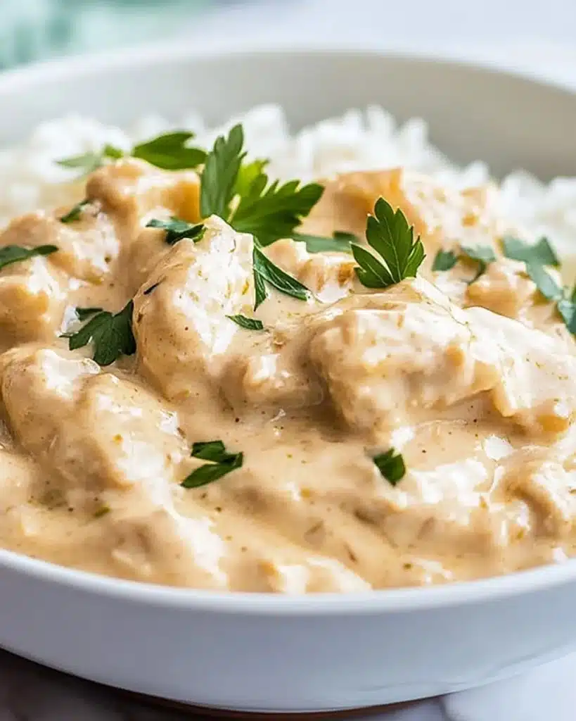 Instant Pot Garlic Parmesan Chicken and Rice Recipe