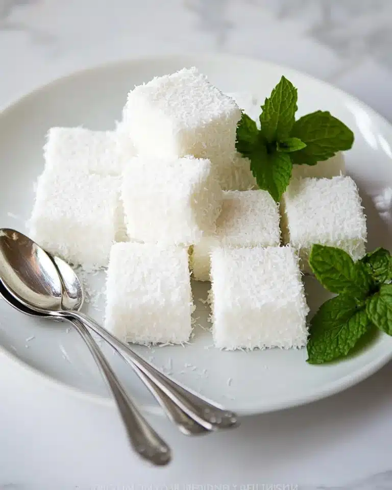 Coconut Milk Pudding Recipe