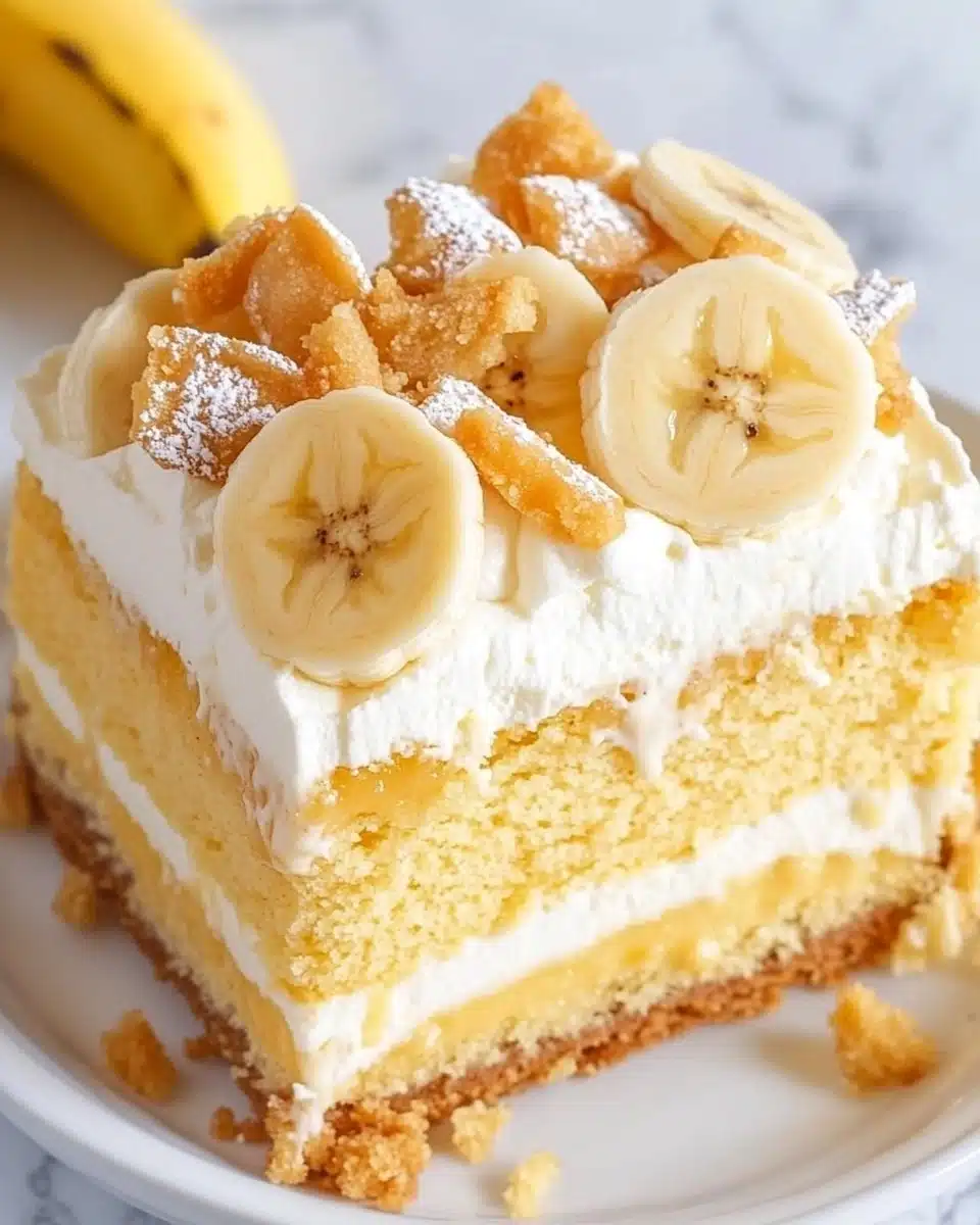 Banana Pudding Poke Cake Recipe