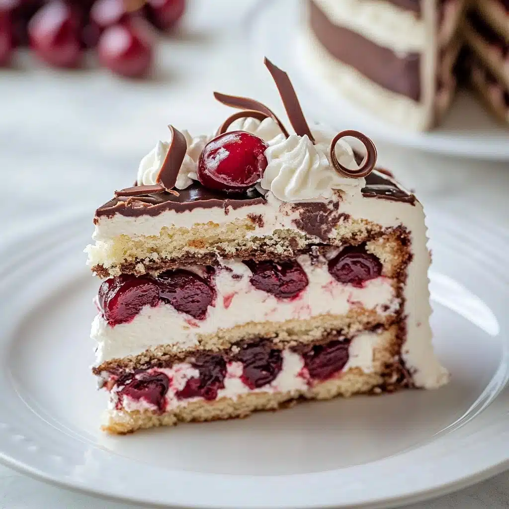 Honeycomb Cherry Cake Recipe - Recipe Image