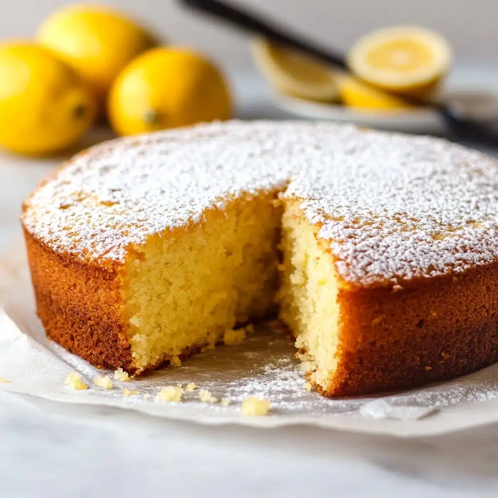 Lemon Olive Oil Cake Recipe - Recipe Image