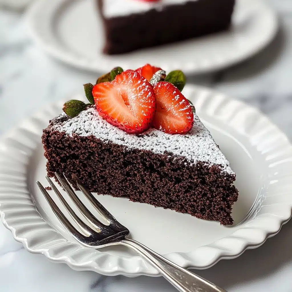 Flourless Chocolate Cake Recipe - Recipe Image