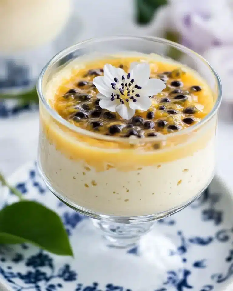 Passion Fruit Mousse Recipe